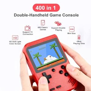 RetroFuel's RED SUP 400 in 1 Game Box Console
